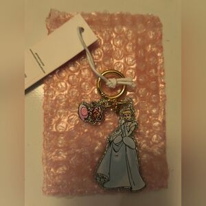 Stoney Clover Lane - Disney Princess Cinderella Keychain - NWT